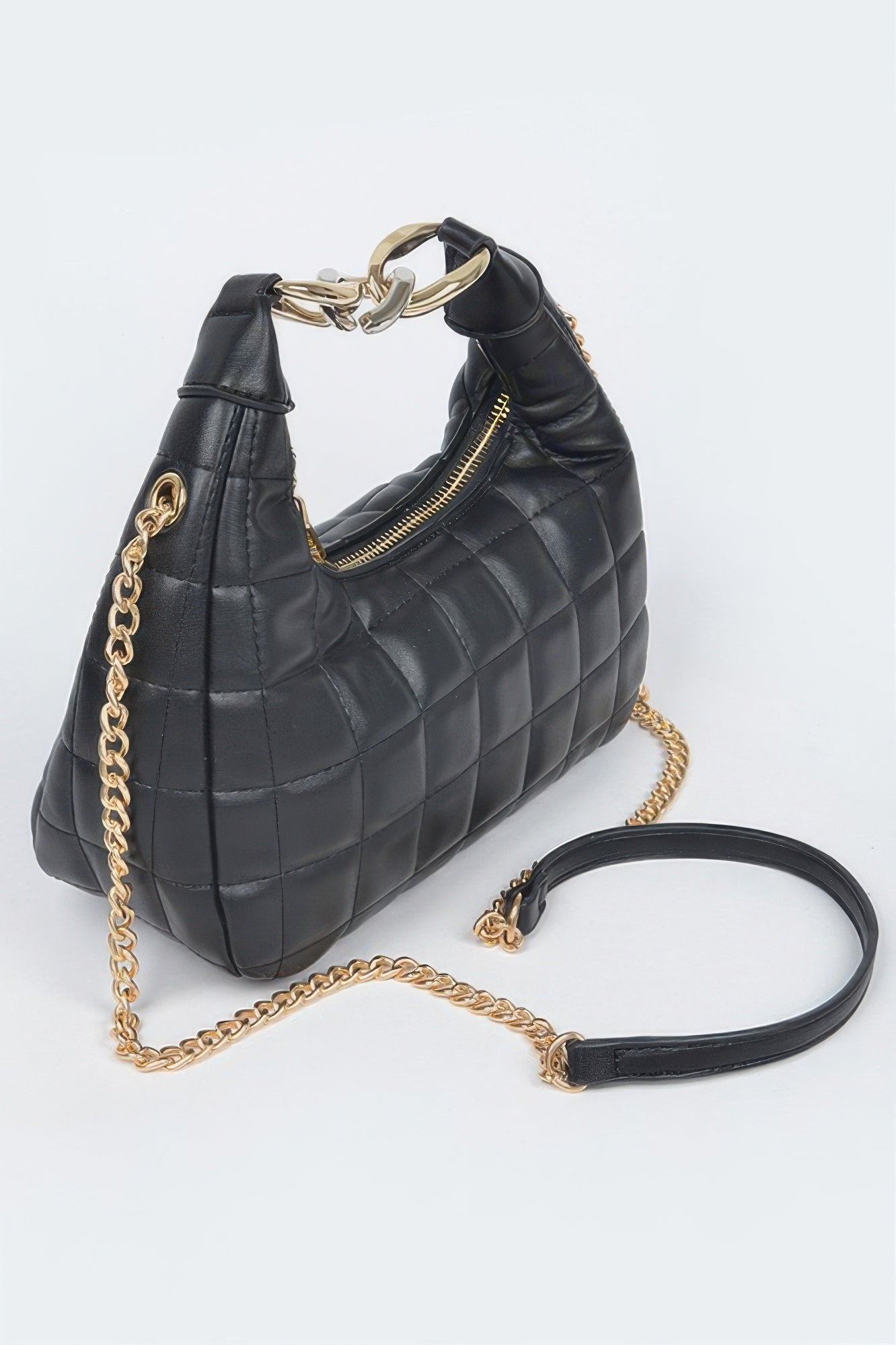 ASTOR Quilted Hobo Bag - New Collection Los Angeles - BYMANYC ® New York-1