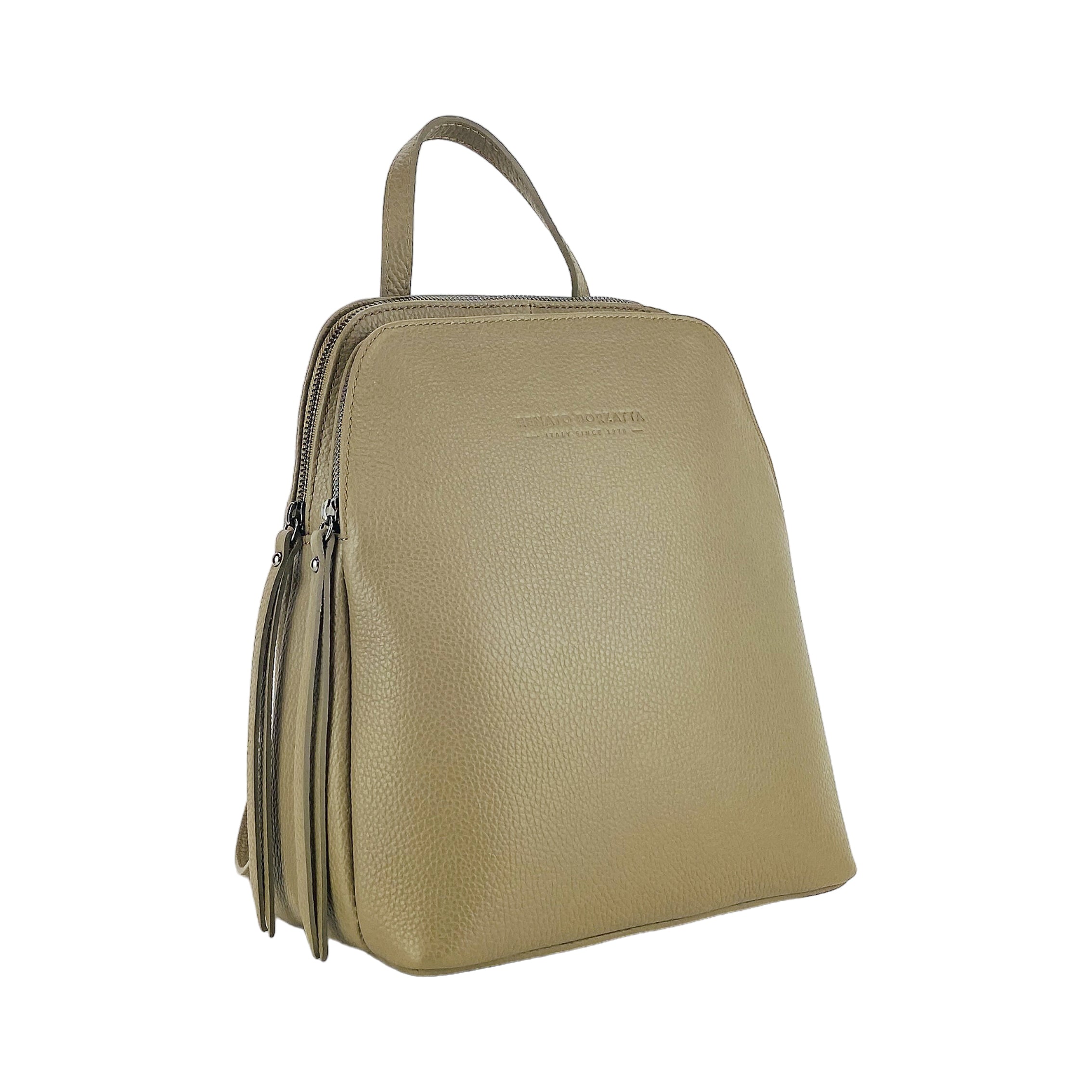 Leather Backpack-0