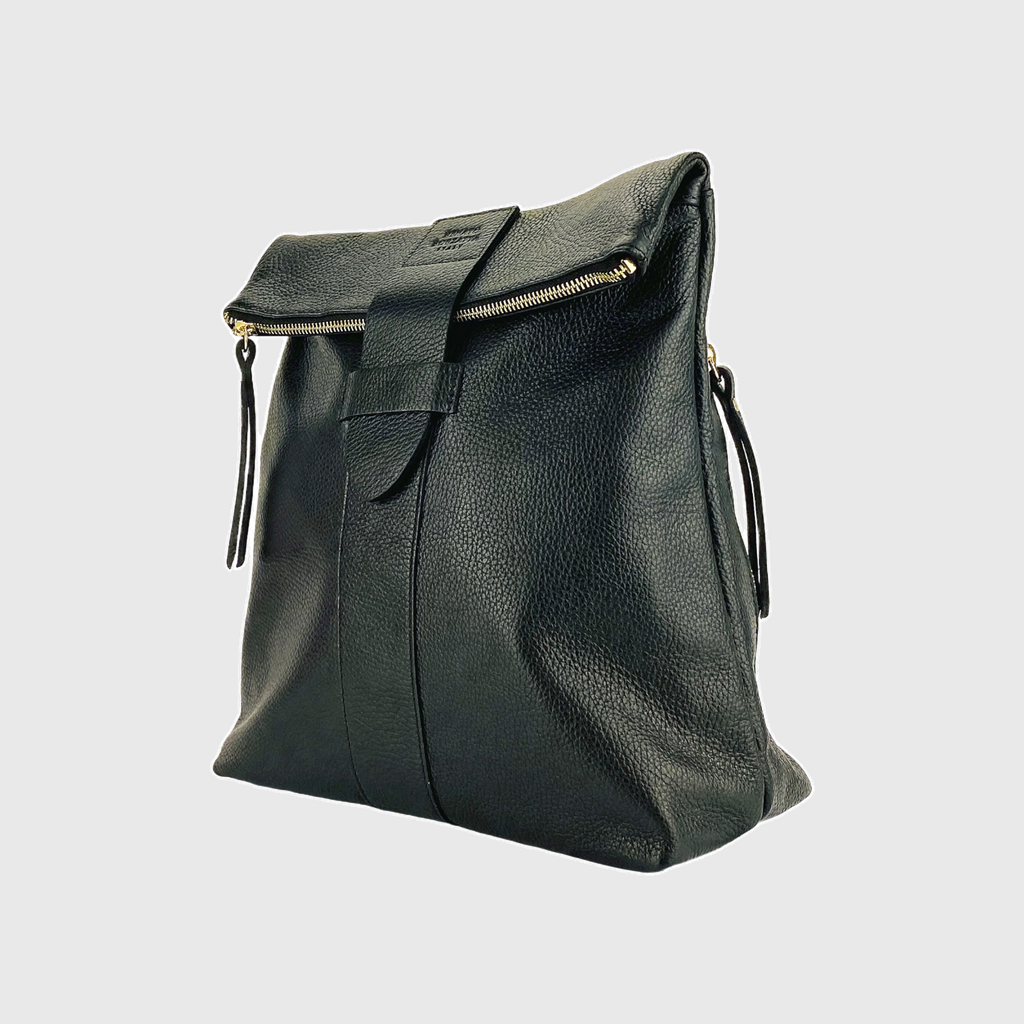 Soft Leather Backpack-1