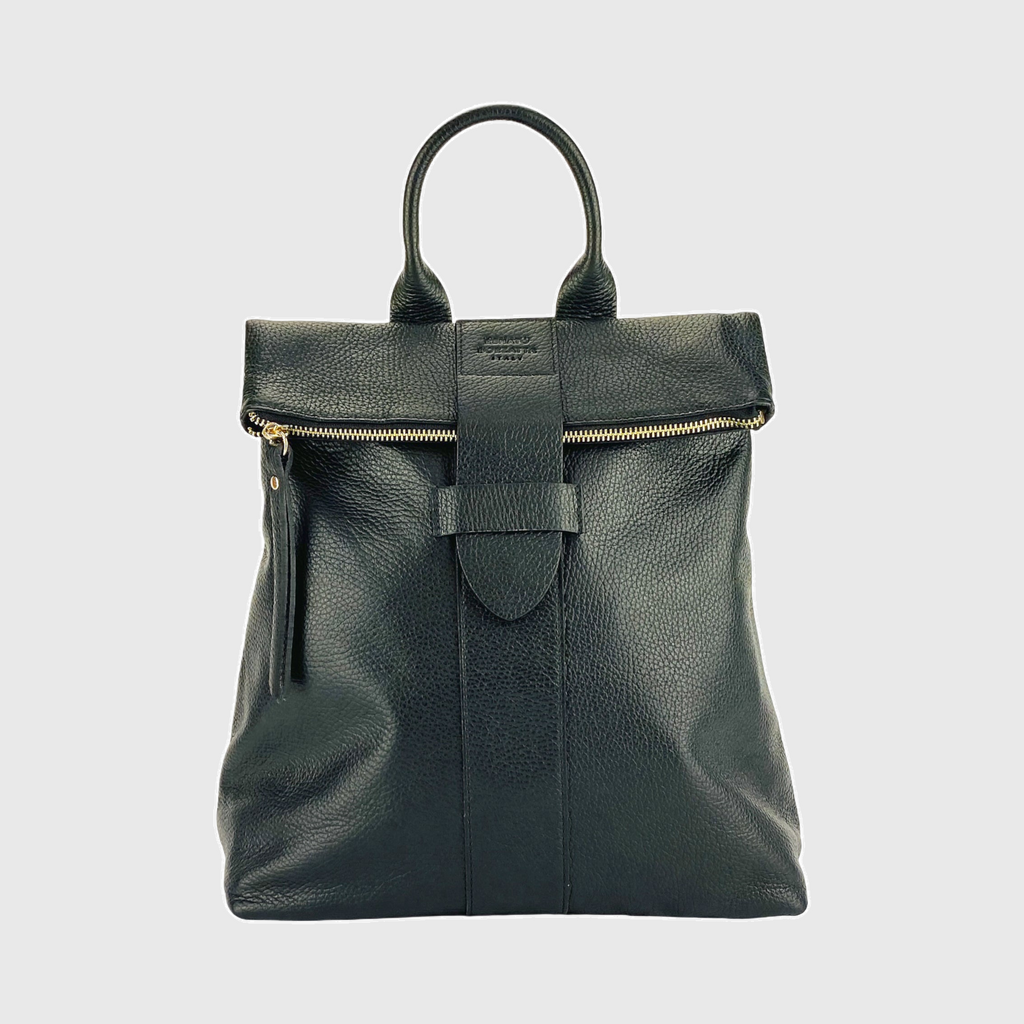 Soft Leather Backpack-2