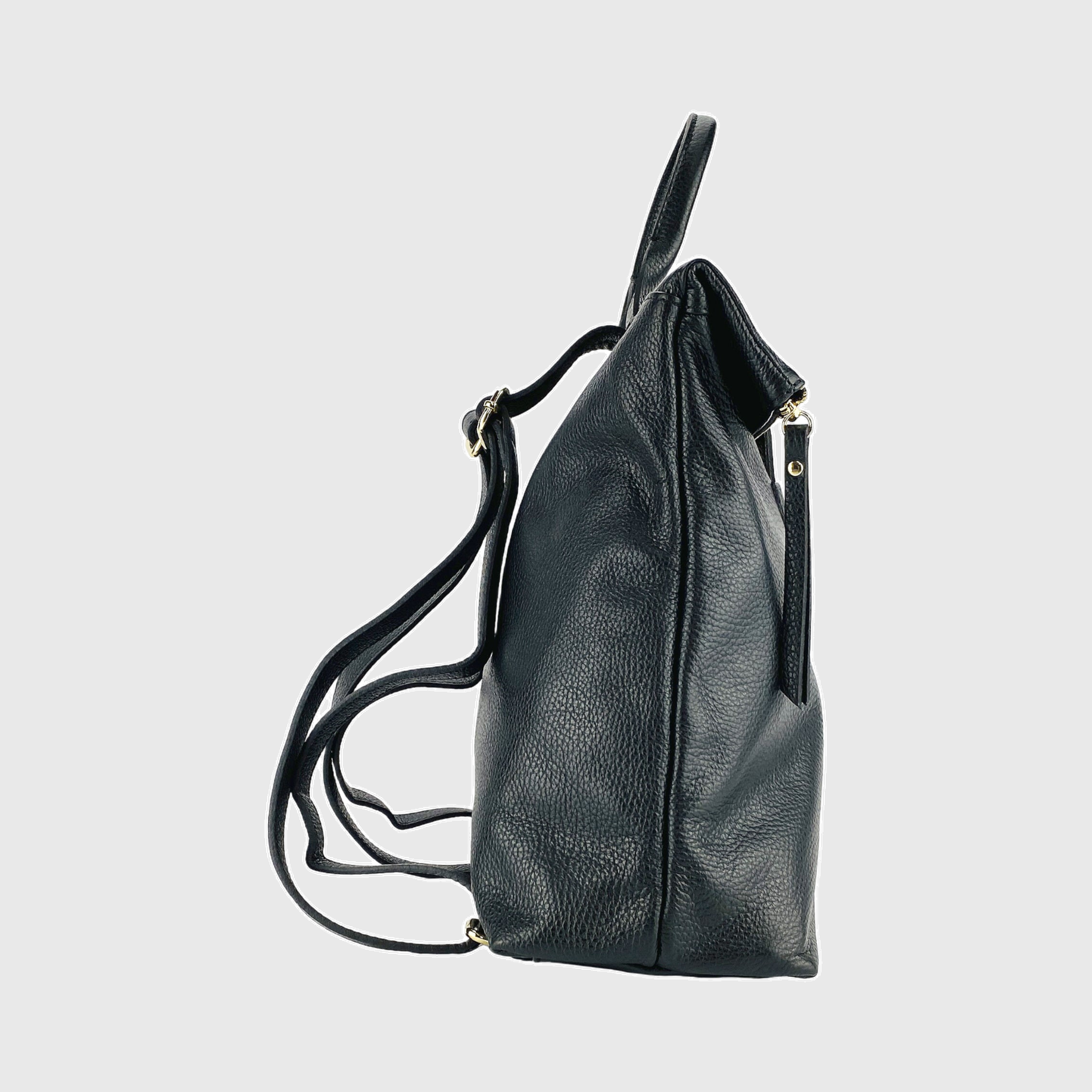 Soft Leather Backpack-3