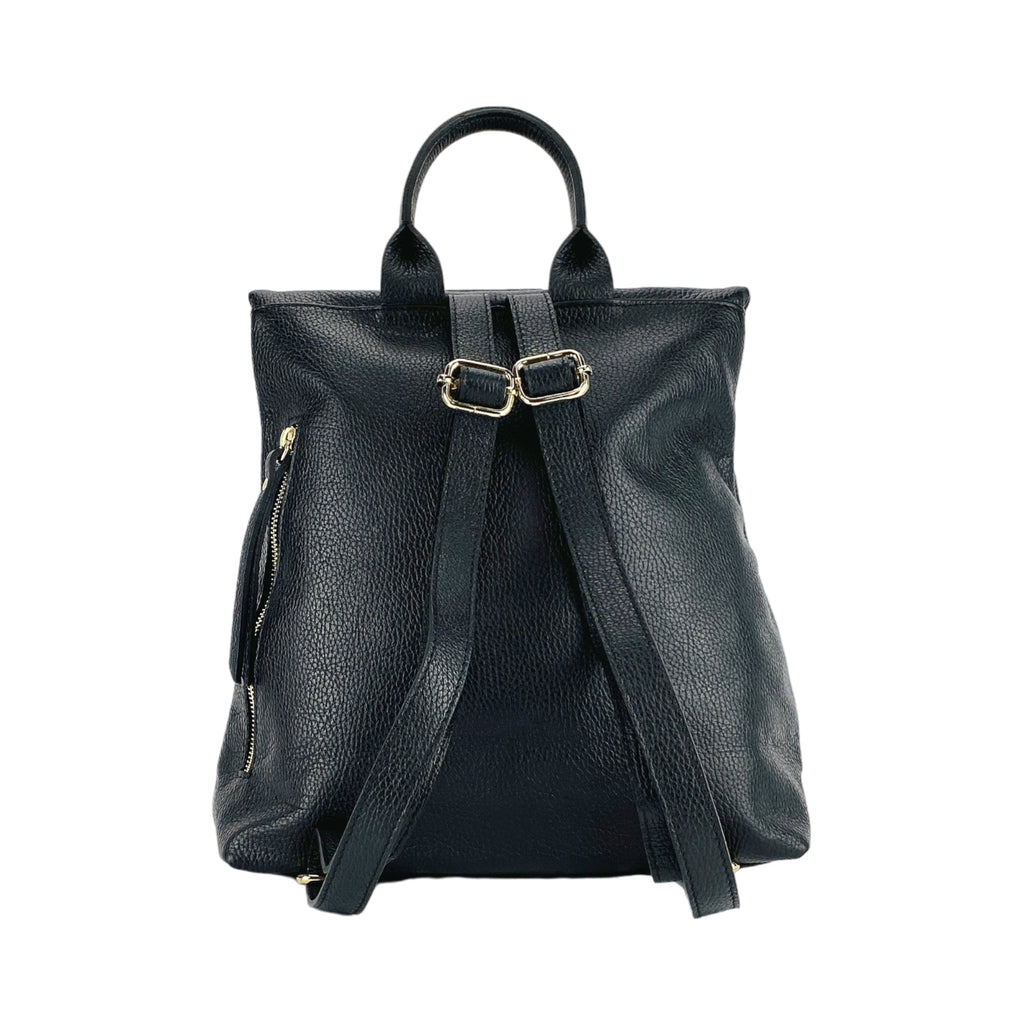 Soft Leather Backpack-4