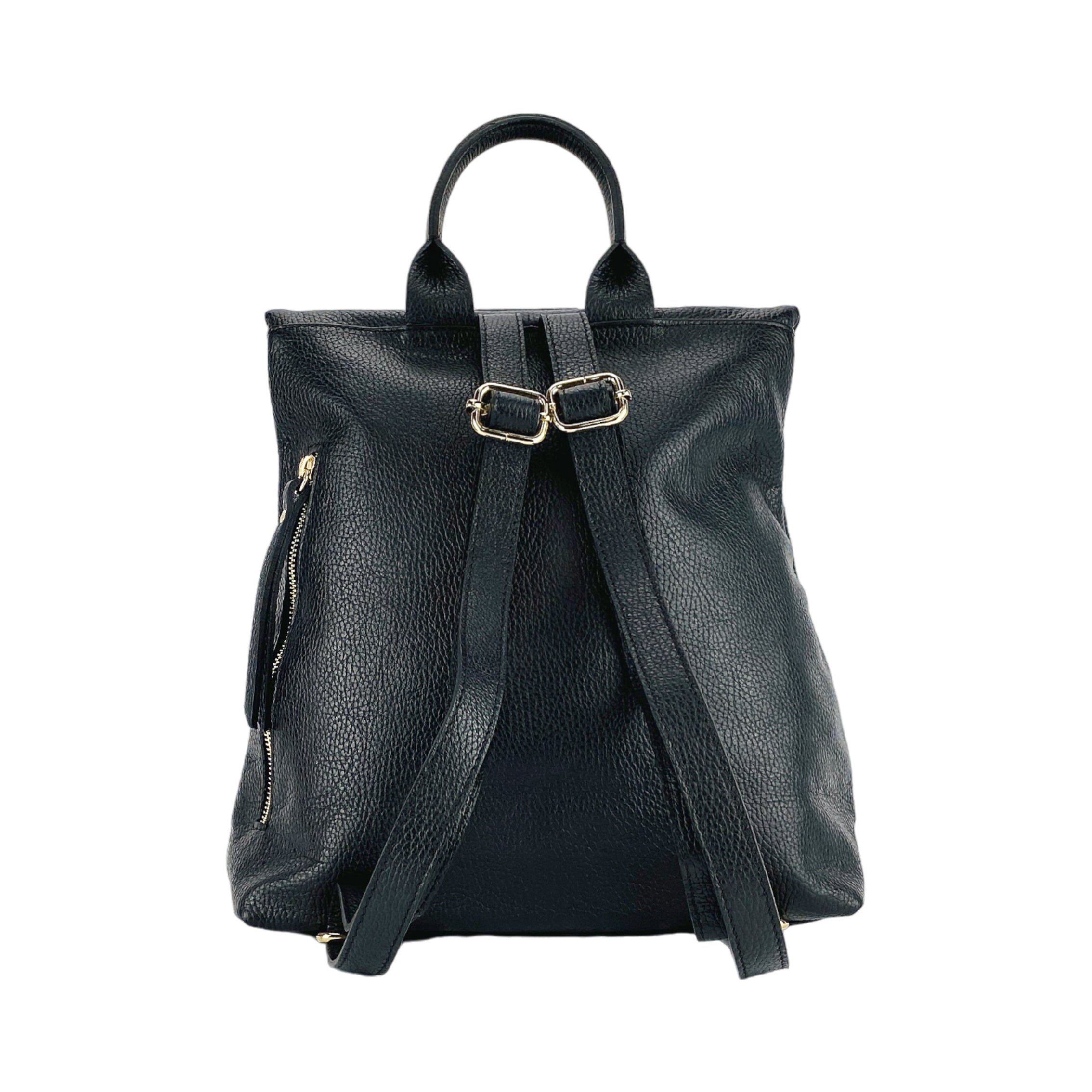 Soft Leather Backpack-4