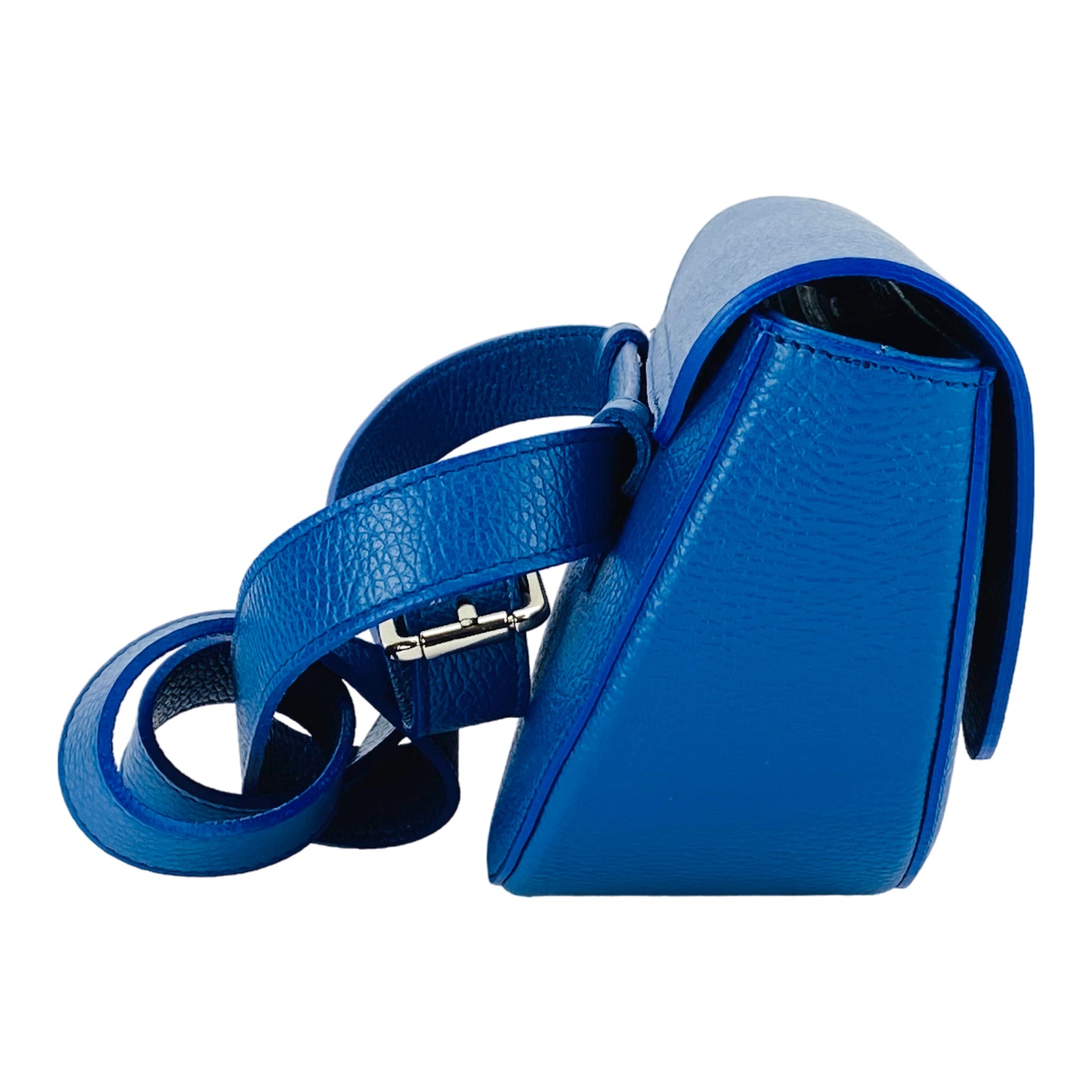 Rounded Bandolier Leather Bag -4