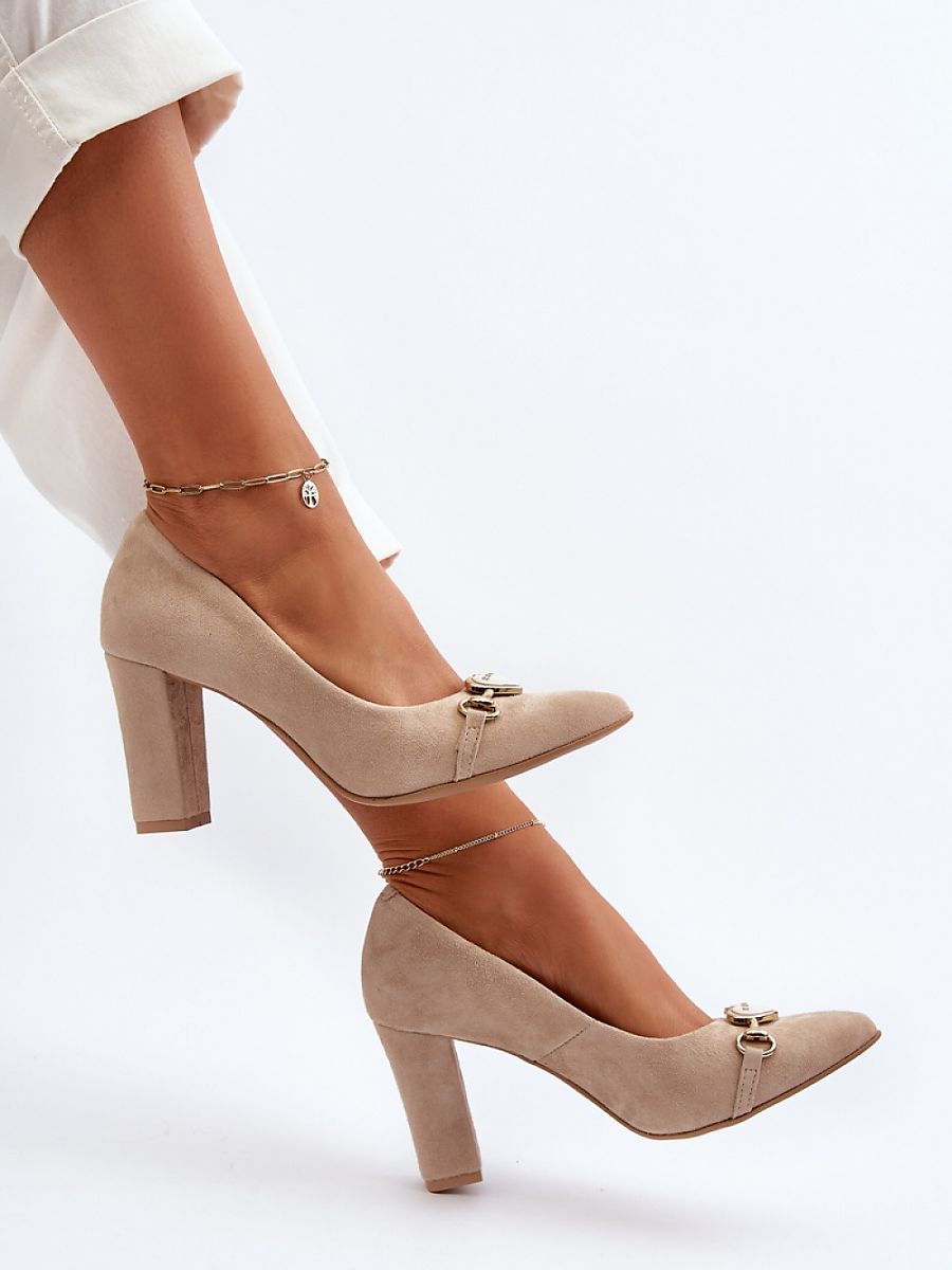 Block heel pumps -0